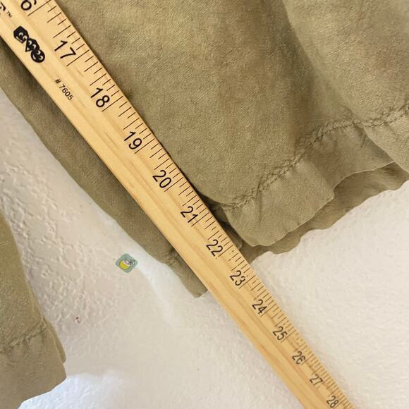 YFB Young Fabulous & Broke Womens Linen Blend Wide Pull On Pants Size Medium - Picture 4 of 9